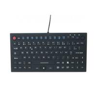CUC Exertis Connect 574436 Avec fil USB Clavier à membrane ĄŽERTY Noir Souris incluse