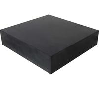 CucCe blocs en caoutchouc Lot de 1 tampon amortisseur en caoutchouc, rondelles carrées et cales multi-usages(60mm)