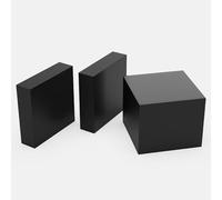 CucCe blocs en caoutchouc Lot de 4 patins en caoutchouc massif, épaisseur 2 à 50 mm, antidérapants et insonorisants, for compresseurs et climatiseurs.(50x50x50mm)