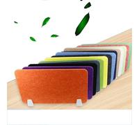 CucCe Cloison de séparation Acoustique for Bureau, Lot de 4, insonorisante et autoportante(Grigio,30X80CM)