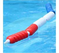 CucCe Corde Flottante pour Piscine Kit de séparation de couloirs de Piscine, Corde de sécurité avec Flotteur en Spirale for l'entraînement et la compétition de Natation(6cm,34/111.55FT)