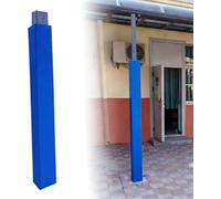 Cucce Coussinets de Cerceau de Basket-Ball, protecteurs de poteaux extérieurs enveloppés de Mousse, Manchons de poteaux carrés, Housses de poteaux imperméables(Blu,15 * 15cm/5.9 * 5.9in)