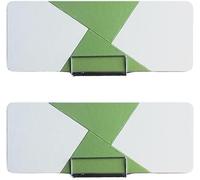 CucCe Lot de 2 cloisons de séparation acoustiques for Bureau, Panneau de réduction du Bruit autoportant for cloisons insonorisées sur Table(B,30x100cm)