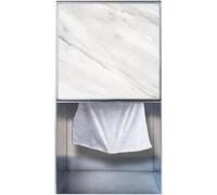 CucCe Niche de Douche en Acier Inoxydable, Rangement encastré for Salle de Bain, Remplacement d'armoire(Bianco)