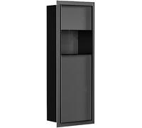CucCe Niche de Salle de Bain cachée, Armoire de Rangement for boîte à mouchoirs encastrée en Acier Inoxydable, for Salle de Douche et Lieu Public