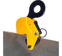 CucCe Pince de levage pour marbre Équipement de levage et de manutention forgé en acier allié, pince à plaque verticale avec ouverture de mâchoire réglable(3t)