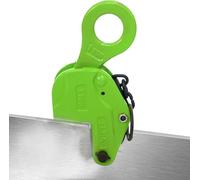 CucCe Pince de levage pour marbre Pince à plaque verticale en acier de 1 à 5 tonnes, pince de levage forgée, crochet de chargement/déchargement(2t)