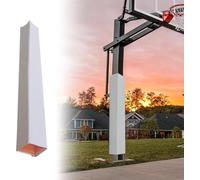 CucCe Rembourrage for Poteau de Basket-Ball, enveloppe de Protection imperméable Toutes Saisons for la sécurité des Aires de Jeux dans Le Garage(Bianco,8" x8”(20x20cm))