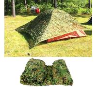CucCe Rouleau de filet de camouflage 4 x 8 m, filet de camouflage pour jardin, camping, chasse, tir militaire, housse de protection solaire