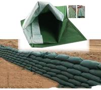 CucCe Sac de Sable activé par l'eau Barrière Anti-inondation, Lot de 100 Sacs écologiques, Protection des pentes d'autoroute, Sac Vert résistant aux déchirures