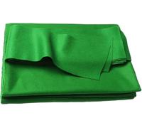 CucCe Tapis de Billard L'ensemble de Tissus de Billard Vert Comprend 6 Bandes prédécoupées, adaptées au Feutre de Billard américain, à 8 Boules et à 9 Boules.(9 FT/3M)