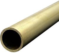 CucCe Tubes ronds en laiton Tube rond en laiton, diamètre extérieur 30 mm, épaisseur de paroi 1-3 mm, longueur 0,5 m, tube rond sans soudure, facilement cintrable(30x3mm)