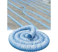CucCe Tuyau Flexible perméable Rouleau de Tuyau Drainage du Sol perforé, Flexible Extensible ondulé(5cm/2in)