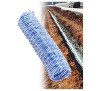 CucCe Tuyau Flexible perméable Tuyau d'évacuation paysager Flexible ondulé perforé diamètre 50 mm, Tuyau à la française (8 m)