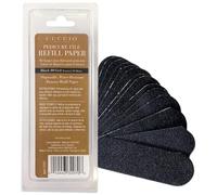 Cuccio abrasifs pédicure fichier Recharges, Noir - Lot de 50
