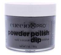 Cuccio Argenté avec Gris Nuances Vernis à ongles Dip Système Immersion à poudre