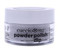 Cuccio Argenté avec Rainbow Mica Vernis à ongles Dip Système Immersion à poudre