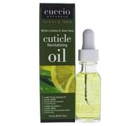 Cuccio Huile Revitalisante pour Cuticules Manucure à la Limette Blanche/Aloe Vera Unisexe 0,5 oz