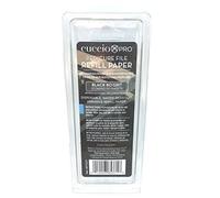Cuccio Lot de 50 feuilles de papier de recharge pour pédicure Grain 80 Noir