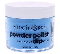 Cuccio Neon Bleu Vernis à ongles Dip Système Immersion à poudre