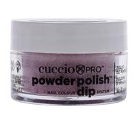 Cuccio - Pro Powder Polish Nail Colour Dip System - Barbie Pink Glitter - pour femmes - Poudre à ongles - 0,5 oz