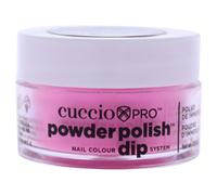 Cuccio - Pro Powder Polish Nail Colour Dip System - Rose fluo vif - pour femmes - Poudre à ongles - 0,5 oz
