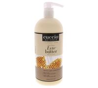 Cuccio Ultra Sheer Lyte Butter Lait/Miel pour Unisexe Beurre Corporel 32 oz