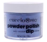 Cuccio Violet avec paillettes Rouge vernis à ongles Dip Système Immersion à poudre