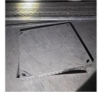 Cuccioletti CucCe Couvercle de Regard Invisible Couvercle de Regard d'égout encastré en Acier Inoxydable, plaques Invisibles et Robustes for allées, trottoirs Jardins(31.5x31.5x2in)