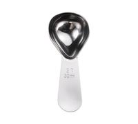 Cucharas Dosificadoras de Café de Acero Inoxidable - Juego de 2 Medidoras d | Juego de 2 cucharas medidoras de alimentario en acero inoxidable resistente a la oxidación, con capacidades de 15 ml (9