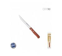 Cuchillo Montana Cocina Hoja Acero Inoxidable 13 cm. Mango Madera