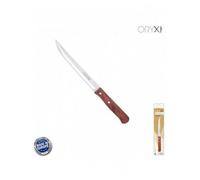 Cuchillo Montana Cocina Hoja Acero Inoxidable 15 cm. Mango Madera