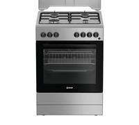 CUCINA 60CM 4F/GAS F.ELETT. VALV.SIC. GRILL SILVER