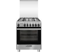CUCINA 60CM 4F/GAS F.GAS MULTI VENTI.GRILL EL.INOX