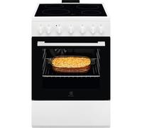 Electrolux Cuisinière électrique LKR620066W 60 cm céramique 4 zones Four 57 L Blanc