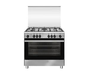 CUCINA 90CM 5F/GAS F.GAS MULTI VENT. GRILL EL.INOX