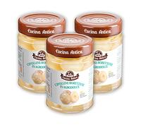 Cucina Antica - Oignons Aigre-Doux - 3 Pots de 240 g