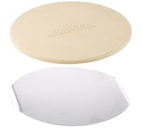 Cucina di Modena Pierre à pizza pour cuisson au barbecue – Ronde, 26 cm
