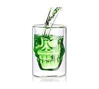 Cucina di Modena Verre à Double paroi Tête de Mort 0,4 l