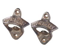 Cucina di Modena – 2 décapsuleurs en fonte pour montage mural