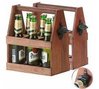 Cucina Dimodena : 2 porte-bouteilles avec décapsuleur pour 6 bouteilles