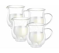 Cucina Dimodena 4 pichets à lait double paroi "Pis de Vache" - 20 cl