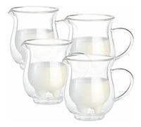 Cucina Dimodena : 4 pichets à lait double paroi Pis de Vache - 20 cl