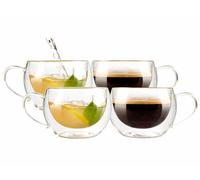 Cucina Dimodena 4 tasses double paroi - Café long ou thé