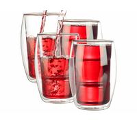 Cucina Dimodena 4 verres double paroi - 38 cl