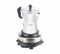 Cucina Dimodena Cafetière italienne 150 ml avec plaque de cuisson mobile