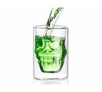 Verre à double paroi ''Tête de Mort'' - 40 cl G