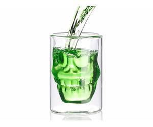 Cucina Dimodena Verre à double paroi ''Tête de Mort'' - 40 cl