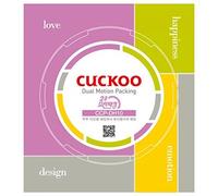 CUCKOO CCP-DH10 Emballage en caoutchouc, 10 tasses, gris