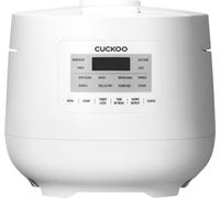 Cuckoo CR-0641F Cuiseur à riz blanc revêtement anti-adhésif, avec verre doseur, fonction cuiseur de riz